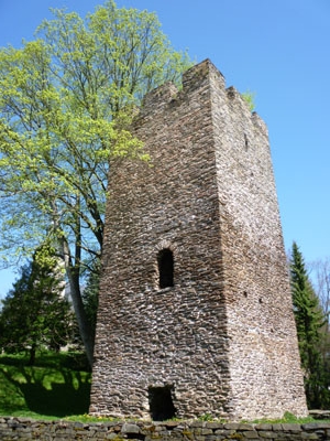 Paßklausenturm in Tannenberg - Geyer
